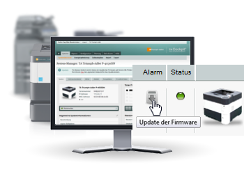 Bildschirm Firmware Management